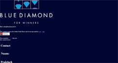 Desktop Screenshot of bluediamond.be